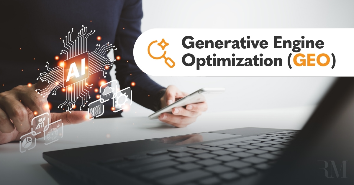 GEO Header Generative Engine Optimization Blog Header